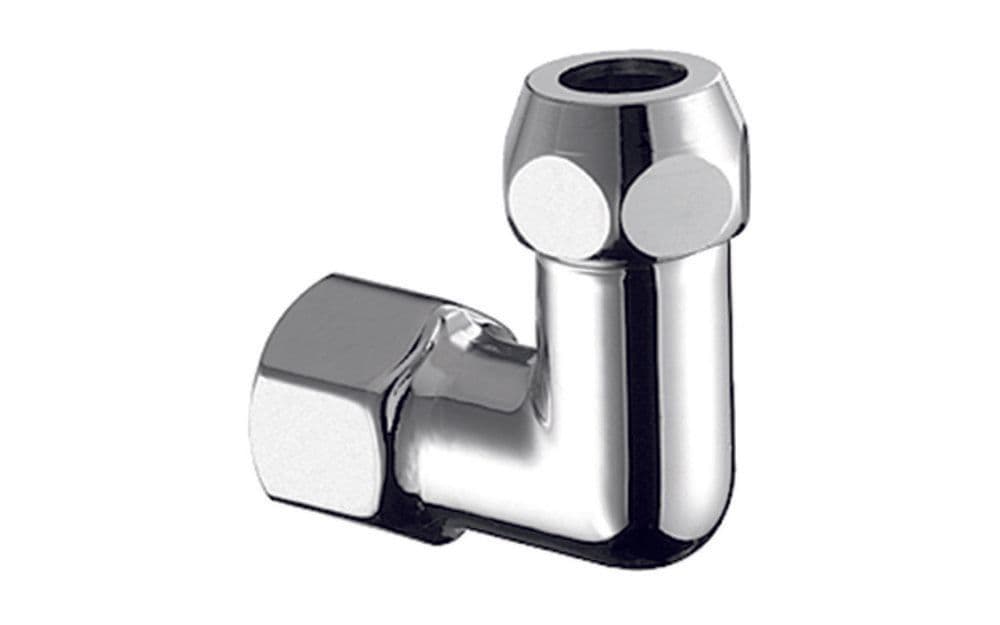 Schell raccord d'alimentation avec filet intérieur coudé 1/2"F x D 10 laiton vue 1