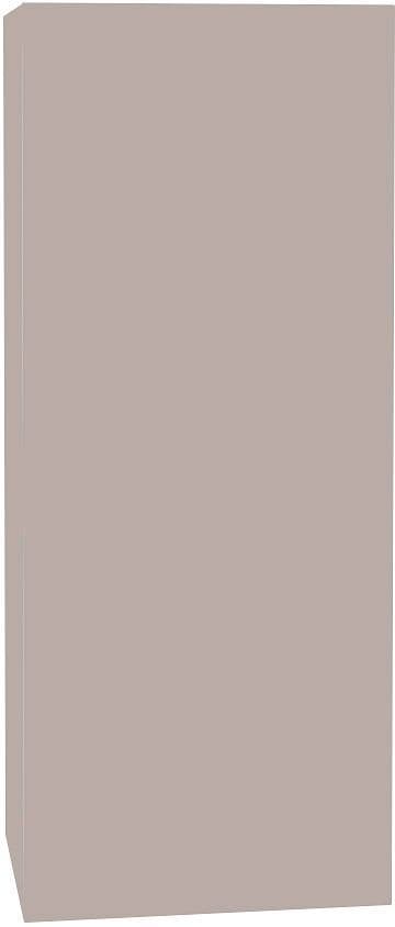 DEMI COLONNE COFFEE 1 PORTE GAUCHE 40 GRIS BASALTE MAT vue 1