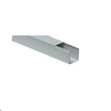 Goulotte Grise base 200 x hauteur 60mm avec couvercle IP40 - 2m vue 1