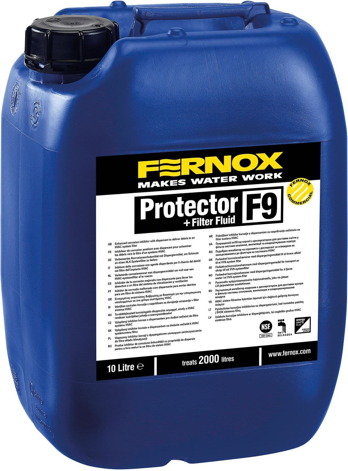PROTECTEUR+FILTER FLUID 10L FERNOX vue 1