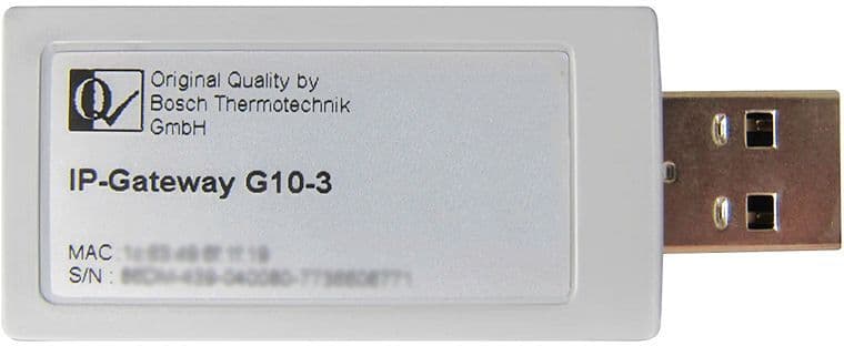 WIFI GATEWAY G10-3 BOSCH vue 1