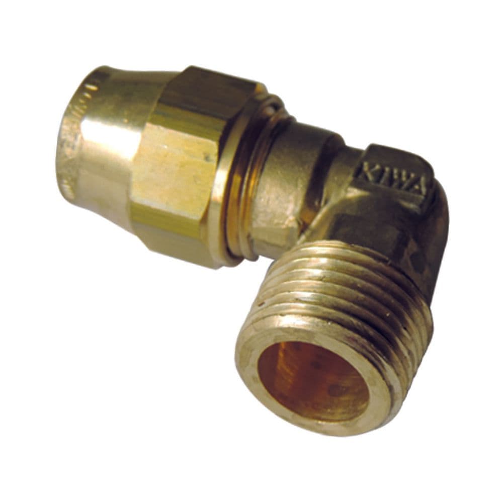 Van Marcke raccord biconique G coude laiton 3/4"M x 18 mm vue 1