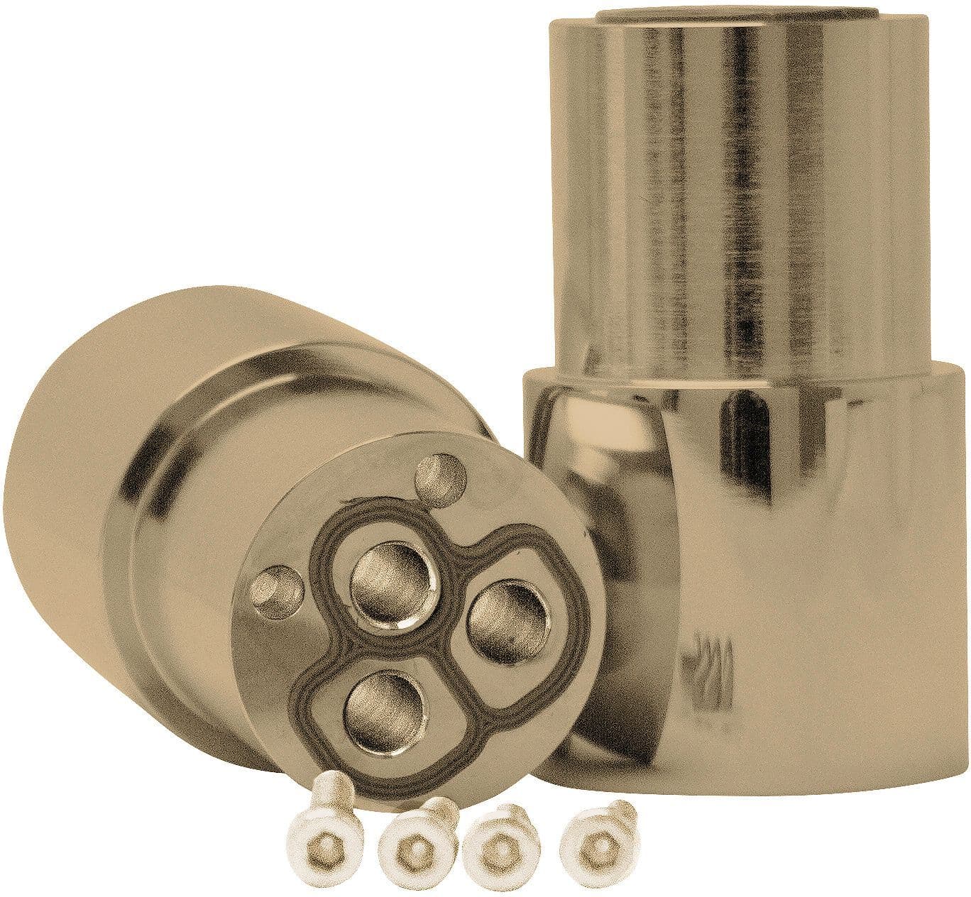 RALLONGE +35MM POUR 4TROUS ROBINET BAIN NOBILI MIELE BROSSÉ vue 1