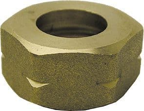 ECROU PETITE BOUTEILLE DE GAZ SHELL 1 FENTE vue 1