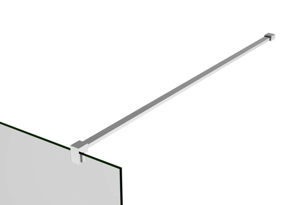 Van Marcke Walk-In/Decor barre stabilisatrice rectangulaire 1200mm blanc mat vue 1