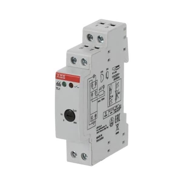 Interrupteur créprusculaire + capteur de luminosité 1NO 230V vue 1