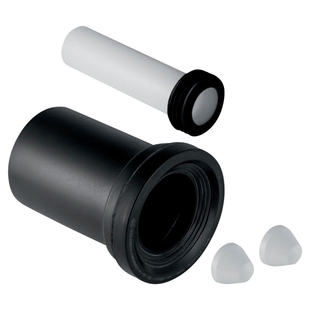 Geberit manchette de vidange et de refoulement pour WC suspendu L 185mm D90/D45 vue 1