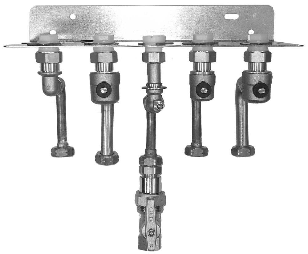 Bulex plaque montage Thermomaster mixte ThemaCondens A mixte et ThemaFast mixte vue 1