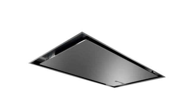 Hotte serie 6 hotte pour plafond - groupe d'extraction 90cm, Inox, EcoSilence drive, 3 niveaux + 2 i vue 1