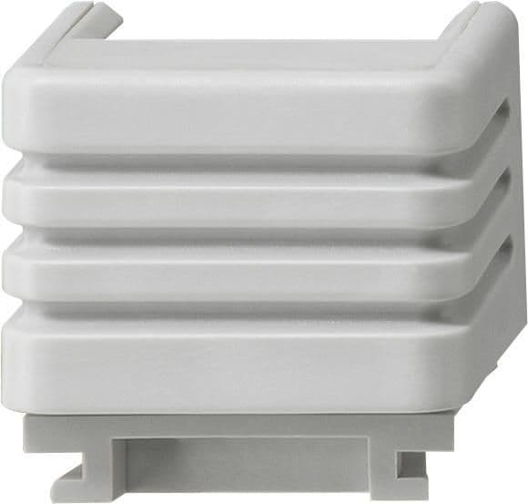 Adaptateur pour entrée de câble Gris pour canal 15 x 30mm vue 1