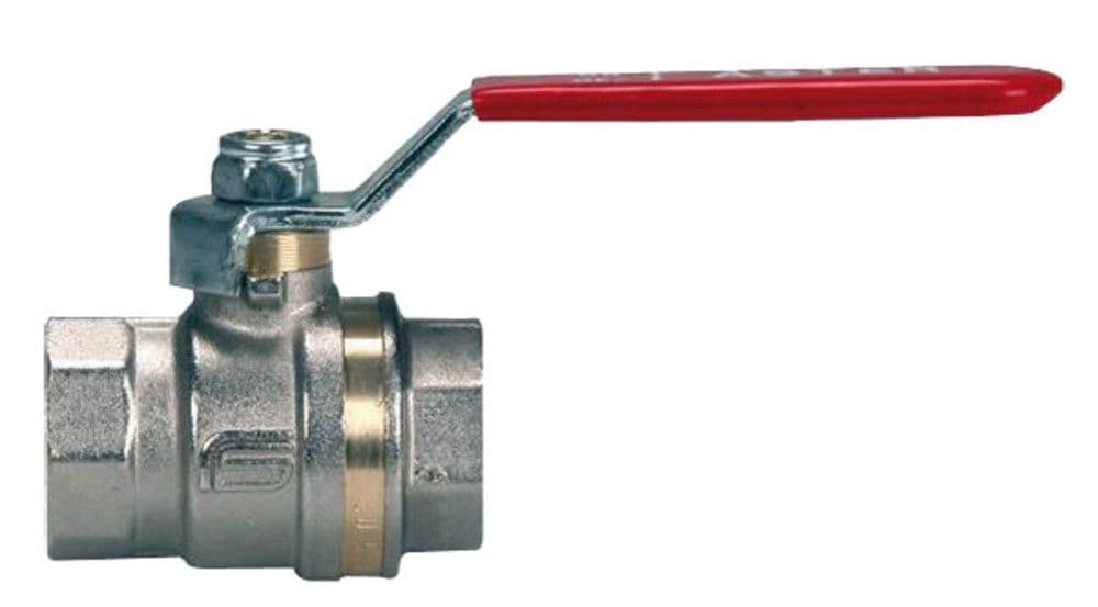 Effebi robinet à bille sans purgeur passage intégral manette longue FF 6/4" vue 1