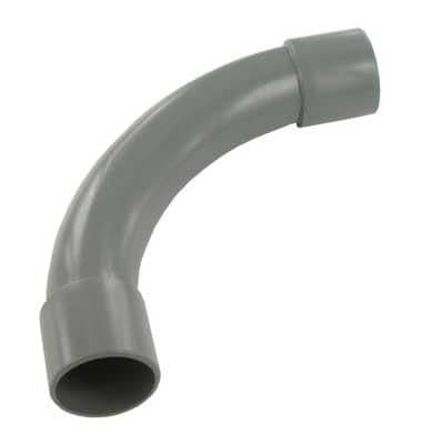 Coude 20mm Gris Ral 7037 vue 1