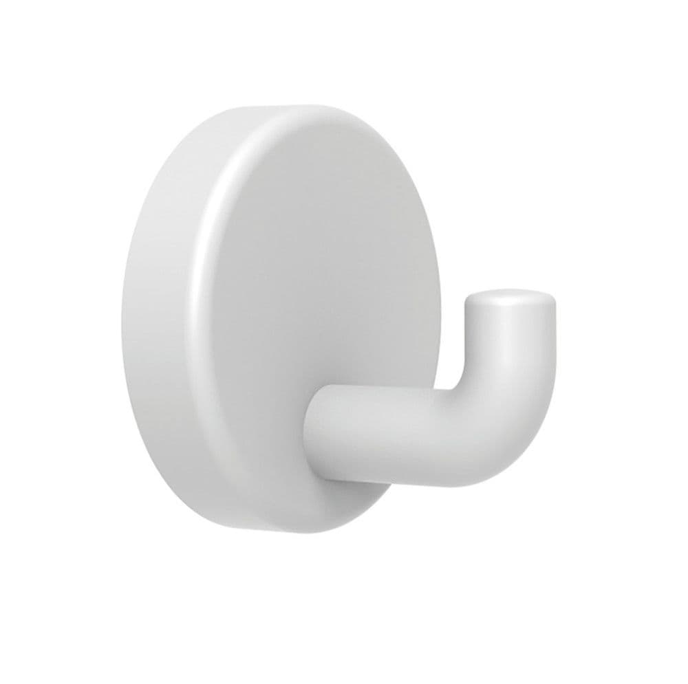 Normbau Nylon Care patère simple 58x52mm nylon blanc vue 1