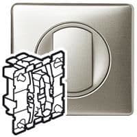 Céliane double poussoir inverseur - 2 x contact NO + NF - 6A vue 1