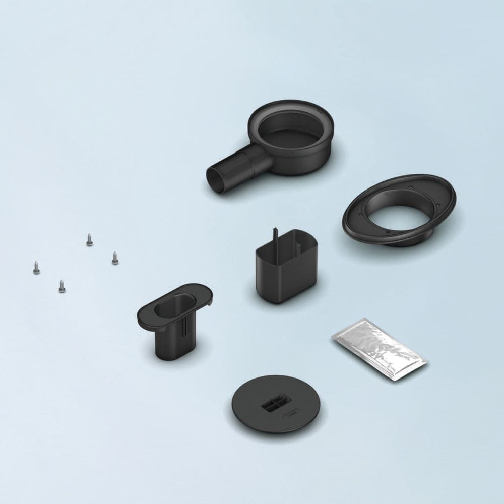 Wedi Fundo écoulement linéaire horizontal Mini Max DN40 0,5 l/s, 30,0 l/min vue 1