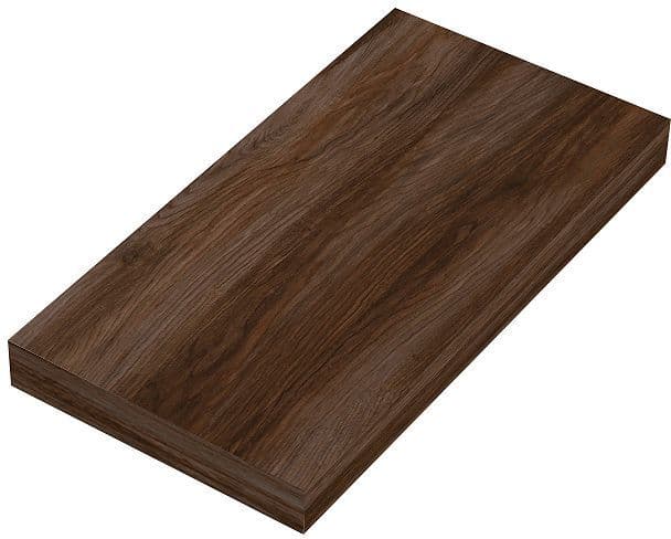 TABLETTE MURALE COFFEE 150X300X19MM JUSQU'A 7KG NOYER VELOURS vue 1