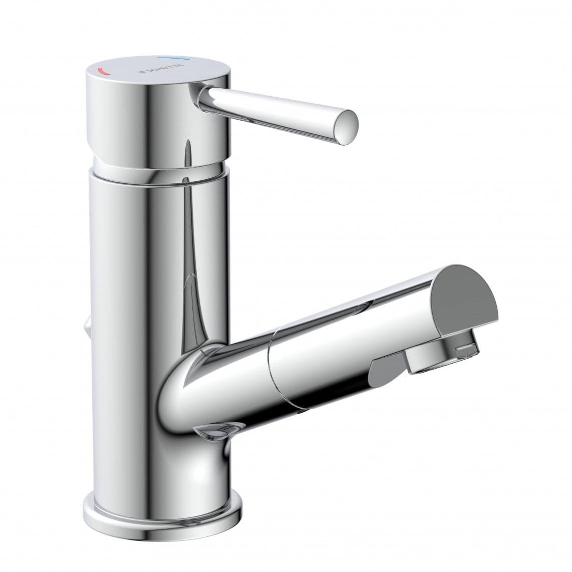 20150 CORNWALL Mitigeur lavabo, chromé, avec douchette à cheveux extractible vue 1
