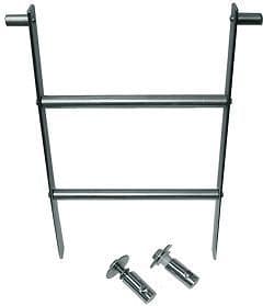 GRILLE RELEVABLE DOURO IDEAL STANDARD CHROME vue 1