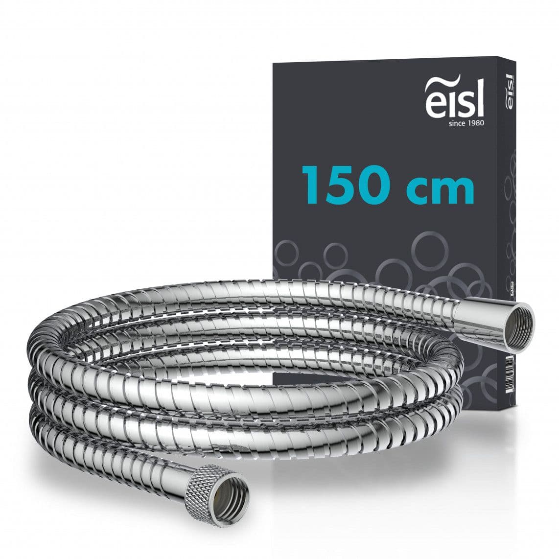 JM150MKCRPLUS Flexible de douche 150 cm, acier inoxydable vue 1