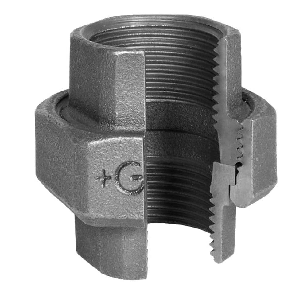 RACCORD UNION PLAT GALV 6/4"FF vue 1