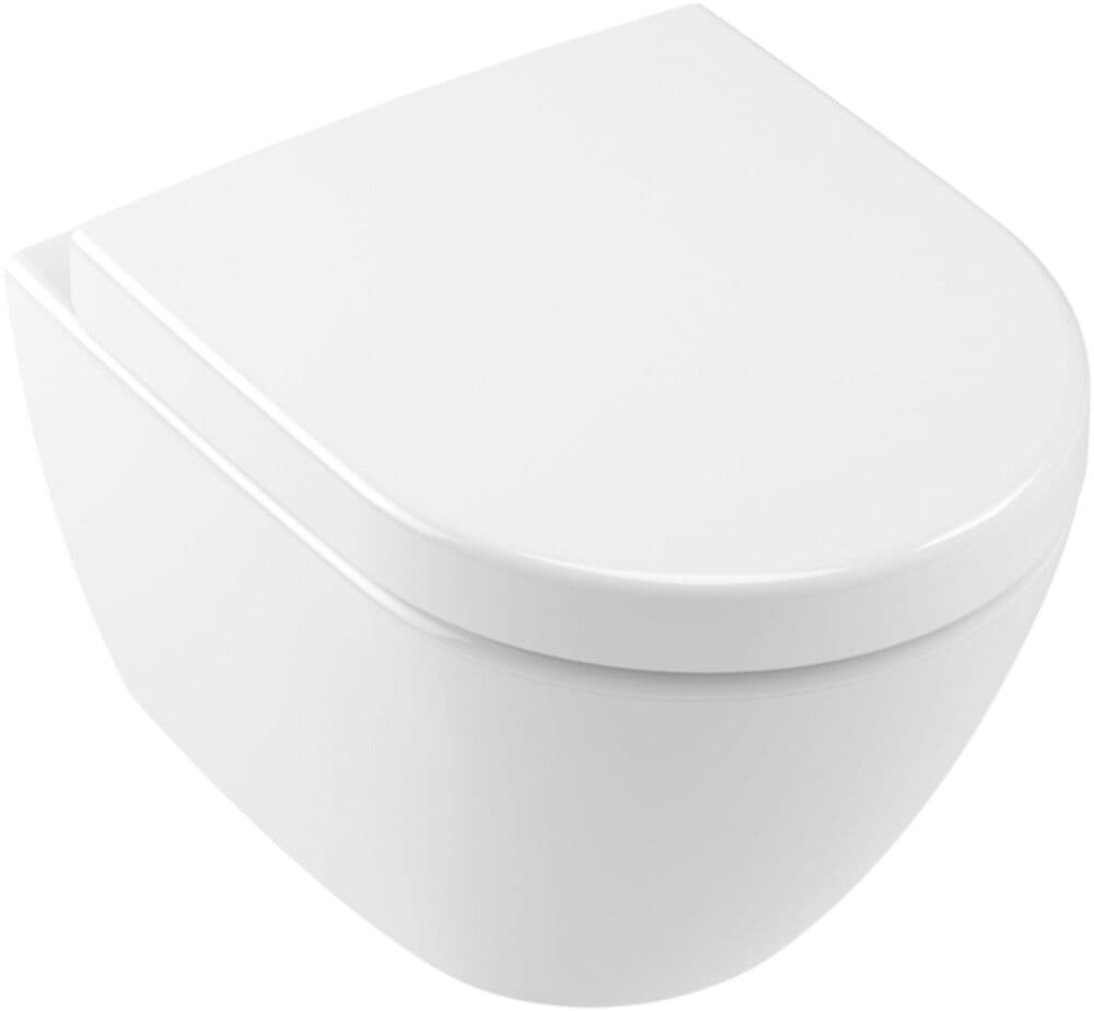 Villeroy&Boch Subway2.0 toilette suspendue compact DirectFlush blanc CeramicPlus vue 1
