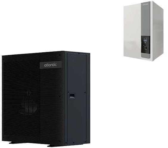AIR/EAU POMPE A CHALEUR MONOBLOC CC ALFEA M 8KW ATLANTIC 400V R290 vue 1