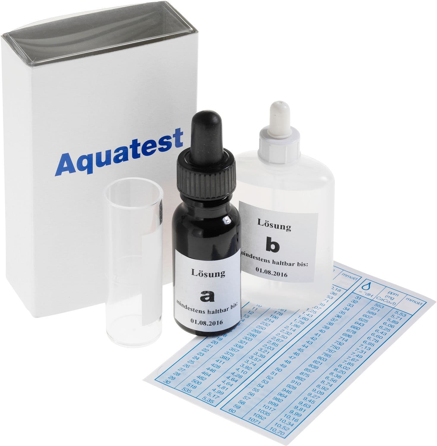 CONTRÔLE DE DURETE DE L'EAU AQUATEST BWT vue 1