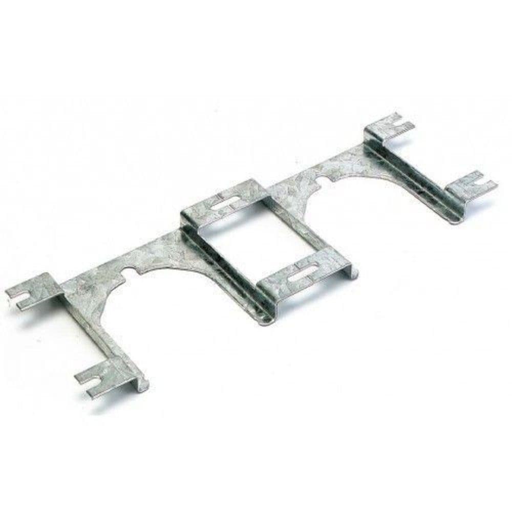 Comap équerre de montage double pour boîte d'encastrement double entraxe 150 mm vue 1