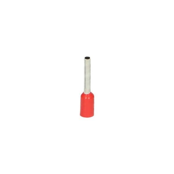 Embout de câble isolé section maximum 1mm² longueur du manchon en Cuivre: 8mm, 100 pièces vue 1