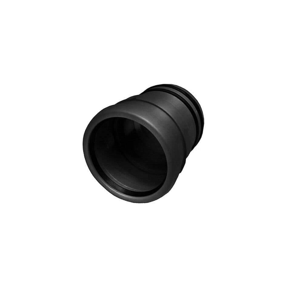Pipelife PP-réduction 110x110 noir central pour tubes BENOR épaisses vue 1