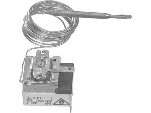 Thermostat de sécurité à capillaire 30 - 110°C 1CO 15A 2m vue 1