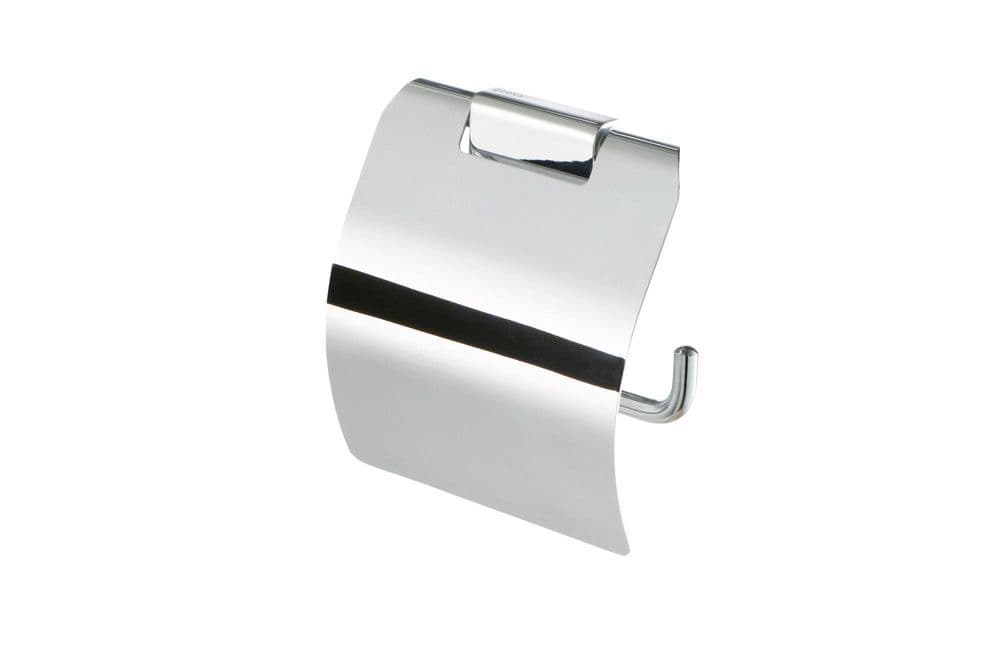 Geesa AIM porte-papier rouleau avec couvercle laiton chromé vue 1