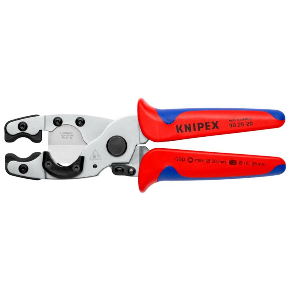 Knipex pince coupe-tubes lames interchangeables acier branches gainées PVC vue 1