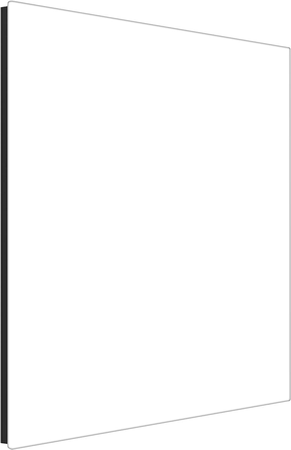 CHAUFFAGE DE VERRE WELLTHERM 600X600X20MM SANS FRAME BLANC SATIN 370W exclusive frais de transport vue 1