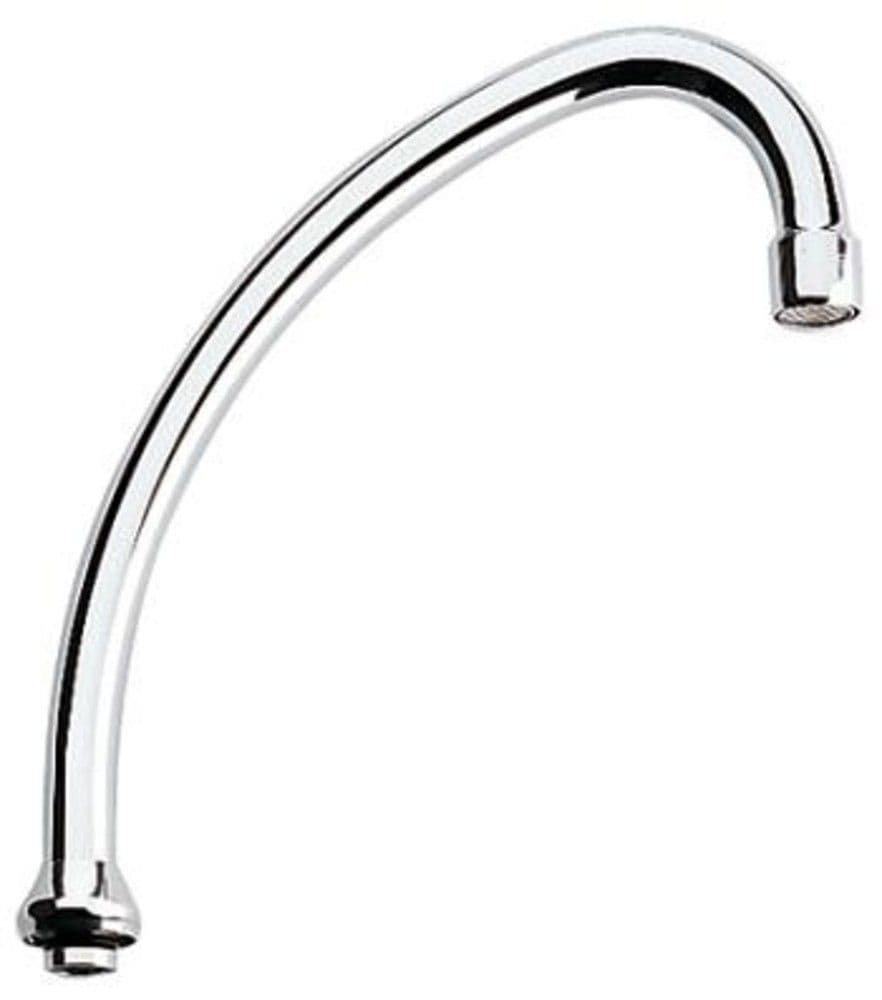 Grohe bec tube orientable bec en H saillie 185mm sans butée en laiton vue 1