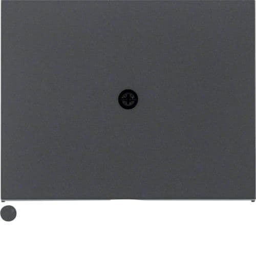 Enjoliveur pour sortie de câble Berker K.1 Anthracite, mat vue 1
