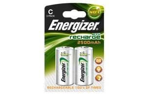 Energizer - pile rechargeable Ni-Mh - C / LR14 - 2500mAh - 2 pièces vue 1