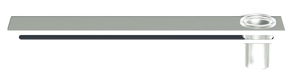 Van Marcke Collection Axent tablette métal 60cm blanc porte-gobelet vue 1