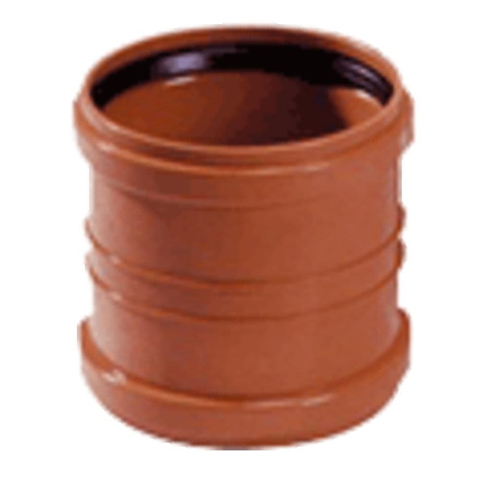 Kabelwerk Eupen Eucarigid-REGRB SN4 acces. égout PVC manchon double D125 mm brun vue 1