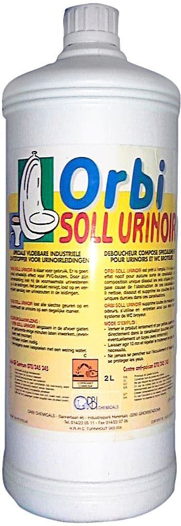DEBOUCHEUR INDUSTRIEL POUR URINOIR ORBISOLL 2L vue 1