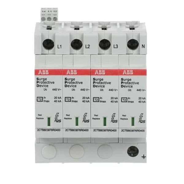 Protection surtension, OVR pro M compact, OVR T2 4L 40 - 440 P TS QS vue 1