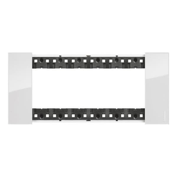 LNow plaque 6 modules Ice pour support référence K4706 vue 1