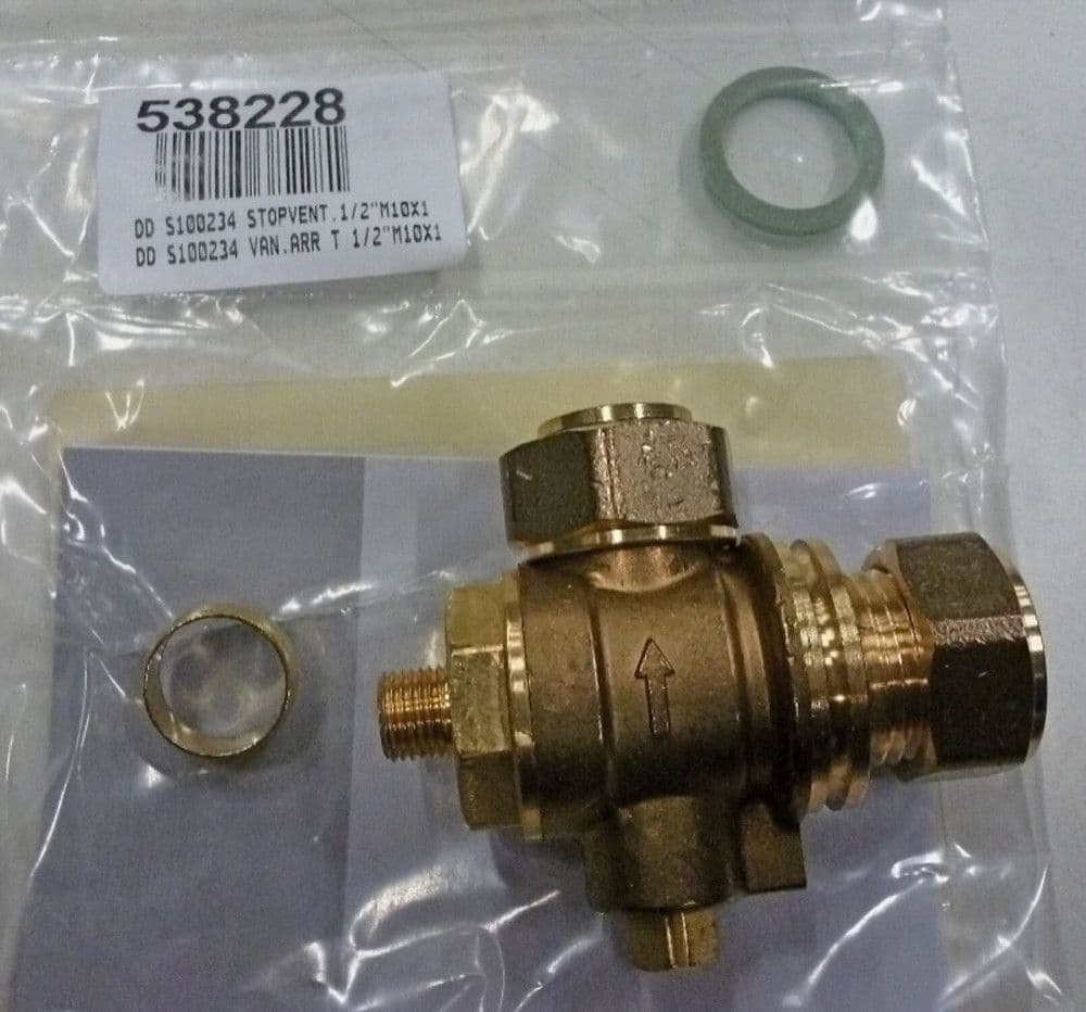 DD S100234 VAN.ARRÊT 1/2"M10X1 vue 1