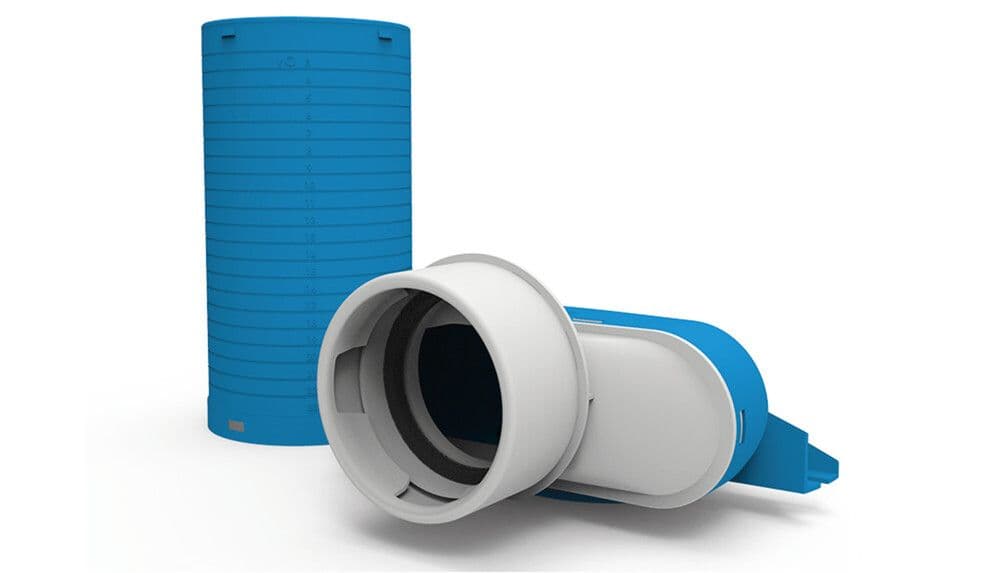 Vent-Axia VVCH250-90 collecteur terminal 1x D90 125 mm 90° avec manchon vue 1