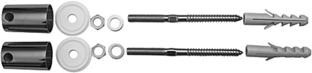 Duravit fixation pour deversoir Starck 3 en chromé vue 1