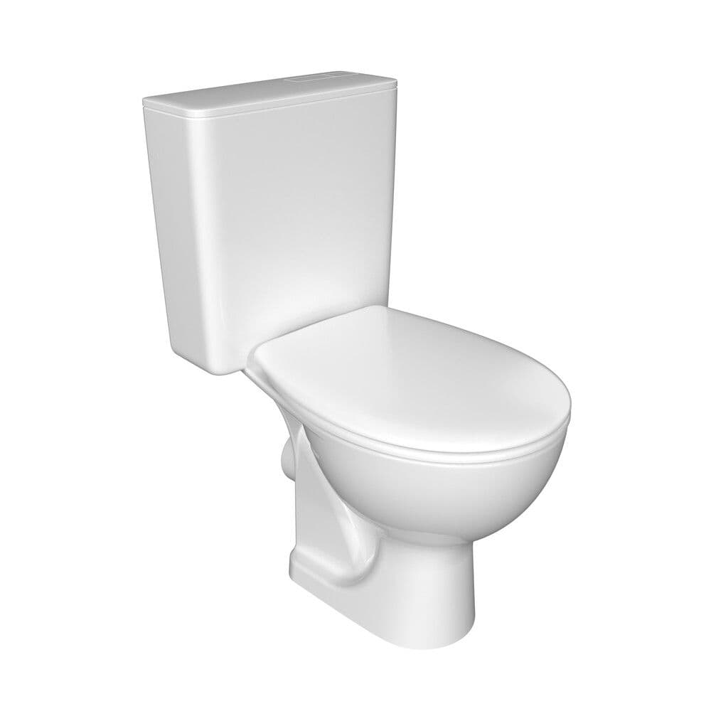 Van Marcke Solutions WC pack 365 cuvette au sol sortie H avec abattant softclose vue 1