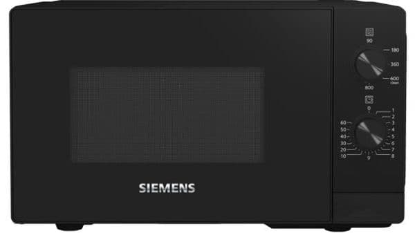 Four micro-ondes IQ300 pose-libre 800W, 20L, humidClean, no display, diamètre 27cm, Noir Noir vue 1