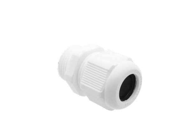 Presse étoupe PVC métrique M20 - Blanc - 20mm IP68 vue 1