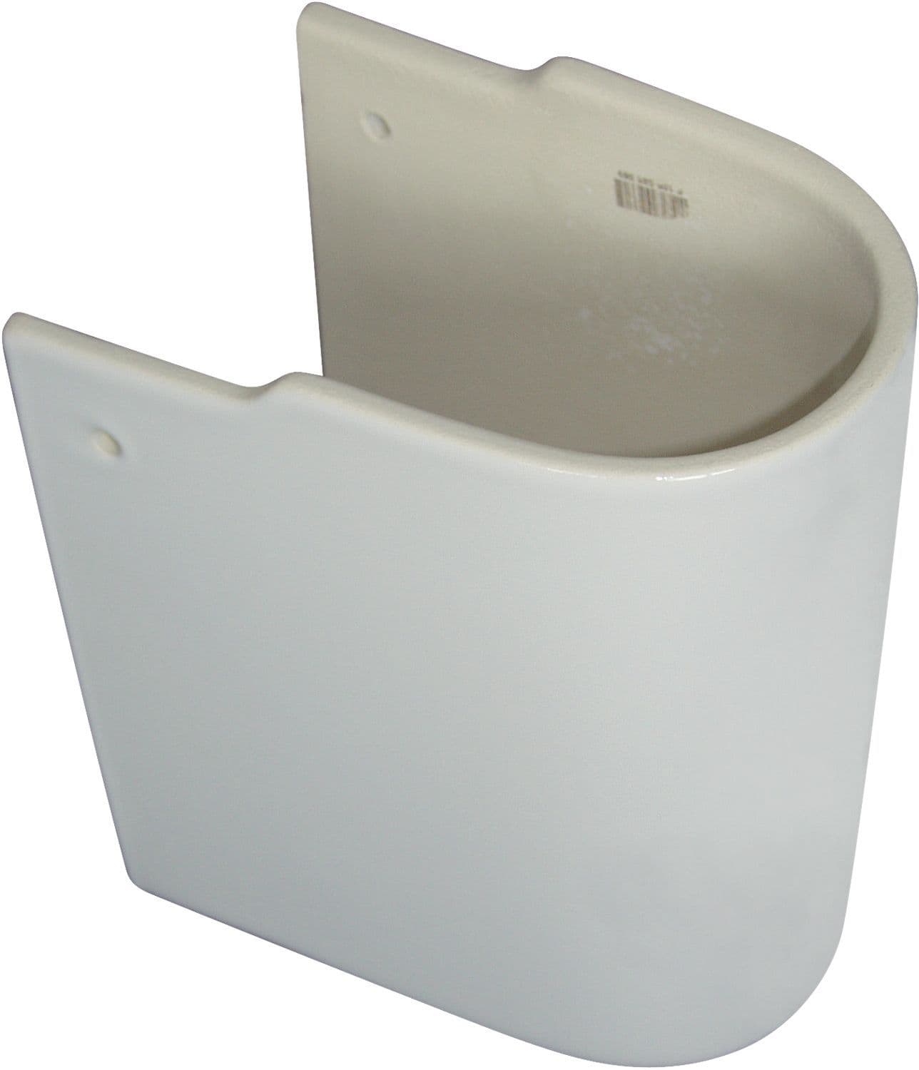 CACHE-SIPHON POUR VASQUE CUBE BLANC vue 1