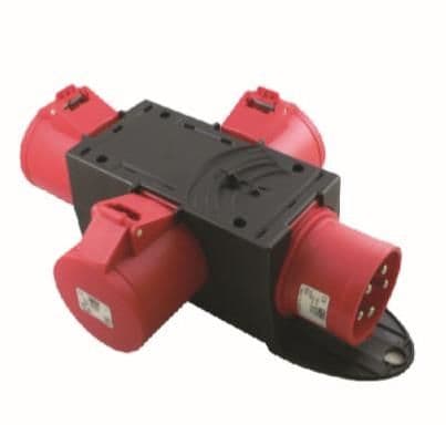 Bloc ABS 32A 3 x 400V + N vue 1